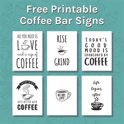 funny coffee bar signs|free printable bar signs.